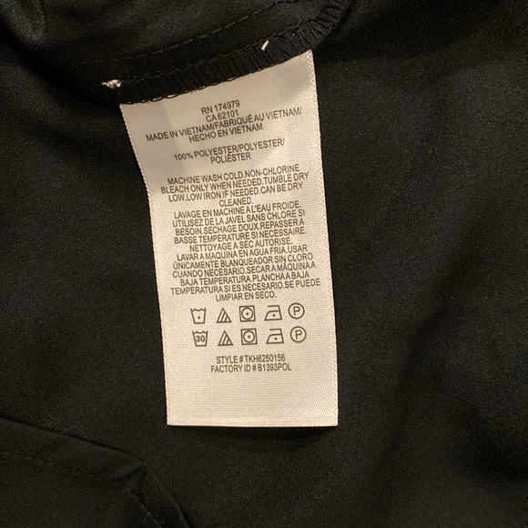 NWT. BCBG MaxAzria V-neck Black Dress - Picture 9 of 11